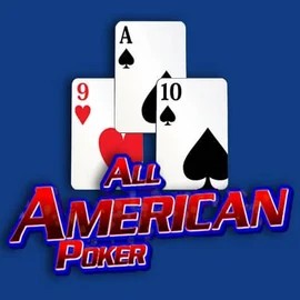 Table Games logo of All American Poker from RTG (Reel Time Gaming) at Corgibet Casino