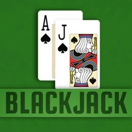 Blackjack (Relax Gaming) slot logo by Relax Gaming at Corgibet Casino