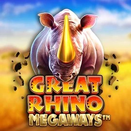 Great Rhino Megaways by Pragmatic Play, showcased at corgibetcasinoo.es – game logo