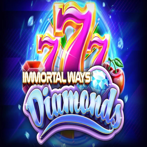 Official Slots logo: Immortal Ways Diamonds by RubyPlay at Corgibet Casino