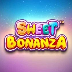 Sweet Bonanza logo by Pragmatic Play at Corgibet Casino